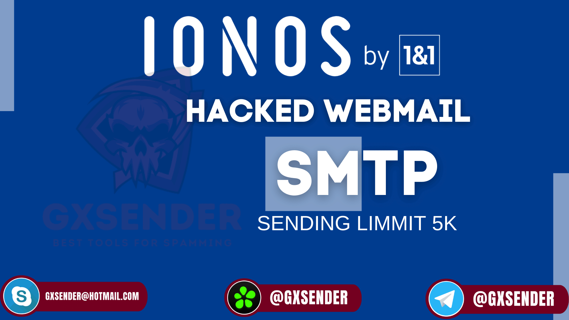 ionos hacked smtp